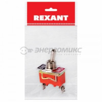 Rexant Тумблер 250V 15А (2c) ON-OFF однополюсный  (KN-101)   инд.уп., 36-4110-1
