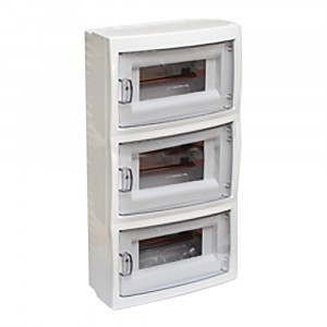 STEKKER бокс (корпус) пластик. 36 мод. навесной, IP40 Standart EBX50-3/36-40 39650