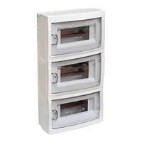 STEKKER бокс (корпус) пластик. 36 мод. навесной, IP40 Standart EBX50-3/36-40 39650