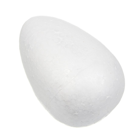 Заготовка "Яйцо" из пенопласта, 12х9 см