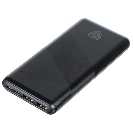 BY Аккумулятор мобильный 10000мАч, 2А, 2хUSB-A, 1xType-C, 1xMicro-USB