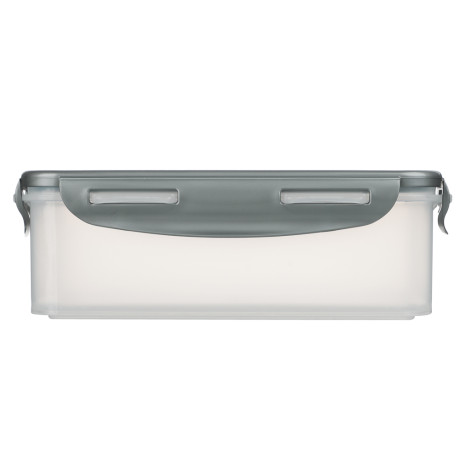 Контейнер герметичный для СВЧ с защелками, 1,1л, 205х135х67мм, пластик