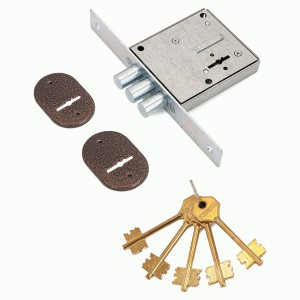 Симеко БИФ 0010*5  б/о Замок врезной б/руч (20)