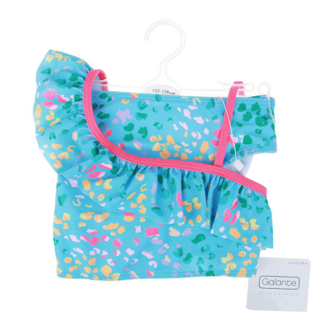 GALANTE Купальник для девочки раздельный, р.122-128, 82%полиэстер, 18%эластан, ВЛ25-06