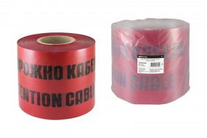 TDM лента сигнальная "Осторожно кабель" ЛСК-750х100 SQ0560-0206