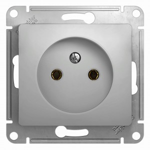 Systeme Electric GLOSSA мех. роз. СУ 1 мест. алюм. (пл.осн.) GSL000341 (20!)