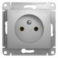 Systeme Electric GLOSSA мех. роз. СУ 1 мест. алюм. (пл.осн.) GSL000341 (20!)