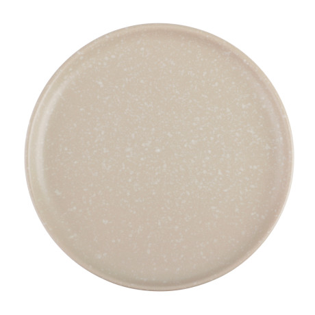 MILLIMI Тарелка десертная 20х2см, керамика, бежевый