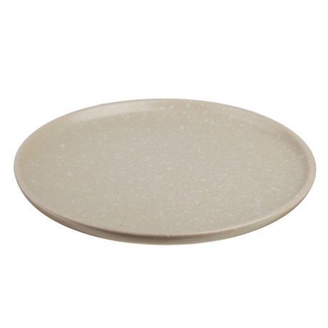 MILLIMI Тарелка десертная 20х2см, керамика, бежевый