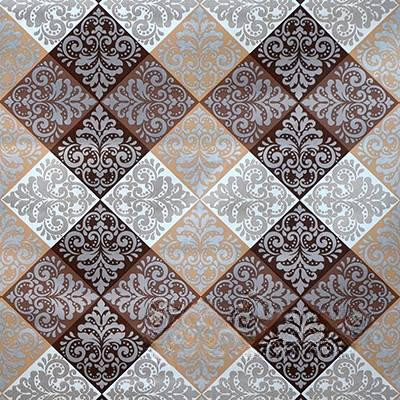 Клеенка 140*20 ДЕКОРАМА 107А (плитка, кор.) ТУРЦИЯ