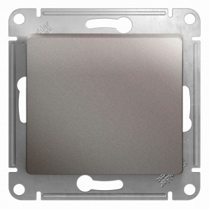 Systeme Electric GLOSSA мех. выкл. (перекл. перекрестный) СУ 1 кл. платина (пл.осн.) GSL001271 (5!)