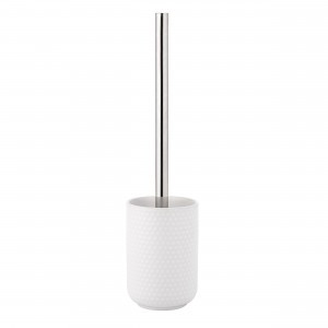 Ершик д/унитаза со стаканом Snow, фарфор, 75380 Master House
