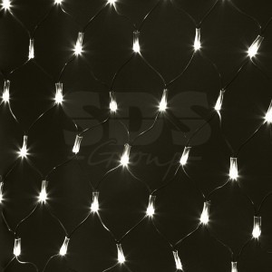Гирлянда-сетка ул. 160LED т.-бел. 1х1,5м, динам., черн.ПВХ, IP45 215-116 Neon Night
