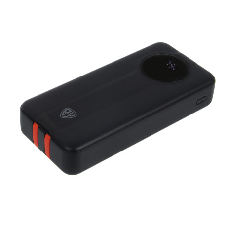 Аккумулятор мобильный BY Bolt20 20000мАч, встроен. кабели Type-C, iP, 20W, 3A, пластик, черный
