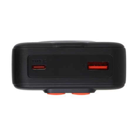 Аккумулятор мобильный BY Bolt20 20000мАч, встроен. кабели Type-C, iP, 20W, 3A, пластик, черный