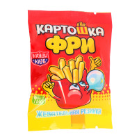 Жевательная резинка "Картошка фри" 15гр