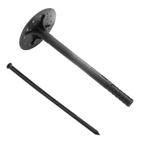 Дюбель, "Гриб" для крепления утеплителя, 140 мм, 350 шт/уп Сибртех