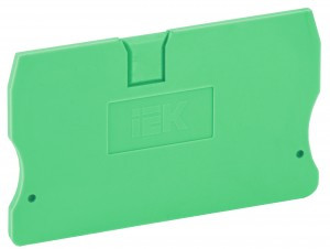 IEK Заглушка для КПИ 2в-1,5/2,5 зеленая YZN11D-ZGL-002-K06