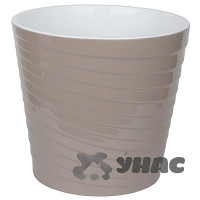 Горшок &quot;ЭЙС&quot; 2,7л Фраппе ЭС17-90 Ливингрин(18)