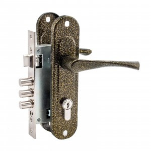 Д-град Зенит ЗВ7-60-01 бронза Замок врезной с/руч15)