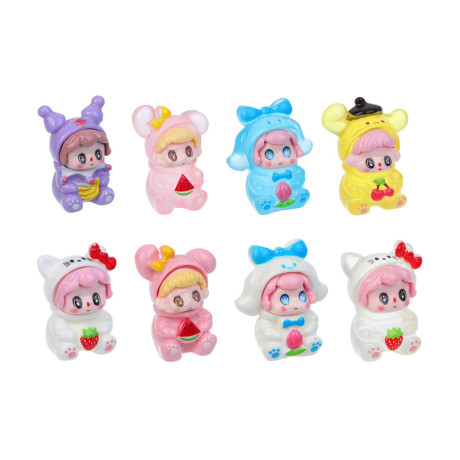 Игрушка фигурка "Милашки", 6,8х5,7х5,7см, полистоун, микс