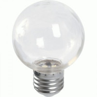 Feron Лампа св/д шар G60 E27 3W(240Lm) 6400K 6K прозр. 84x60 д/гирлянды Белт Лайт LB-371 38122