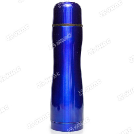 Термос метал. 1л узкое горло ЦВЕТНОЙ NA1826-3 (30)