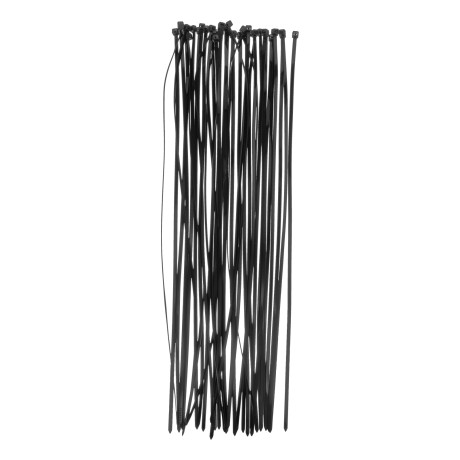 Хомуты, 500 x 4.8 мм, пластиковые, черные, 50 шт Сибртех