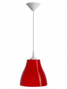 TDM Светильник НСБ 21-60-142 УХЛ4 "Melodi mini" красный, шнур белый SQ0313-0025