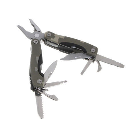 Мультитул многофункциональный тм BY Русские Супергерои, 15 функций, нержавеющая сталь, 9,9 см