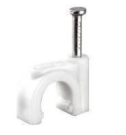 Volsten скоба круглая пластиковая  9мм (уп. 50 шт., цена за уп.) с уд.скл кратно 20! V02-6W-1-09-050