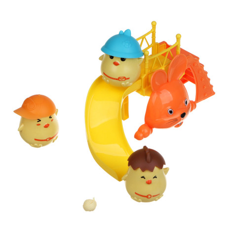 ИГРОЛЕНД Набор аксессуаров для питомцев "Счастливая семья", цыплята, PP, ABS, 26,8х6,5х39,3 см