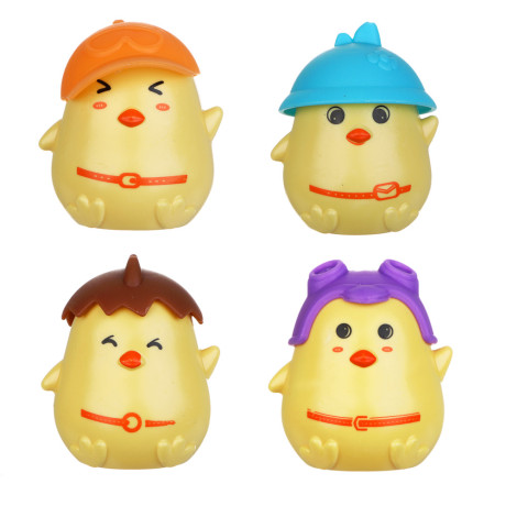 ИГРОЛЕНД Набор аксессуаров для питомцев "Счастливая семья", цыплята, PP, ABS, 26,8х6,5х39,3 см