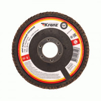 KRANZ Круг лепестковый торцевой, P40, 115х22,2мм KR-90-0005