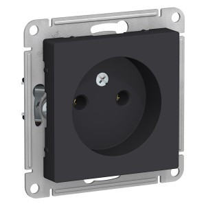 Systeme Electric AtlasDesign мех. роз. СУ 1 мест. карбон (пл.осн.) ATN001041 (10!)