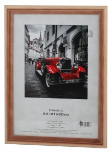 Фоторамка Image Art  С20 9х13  дерев.  сосны, нат. с частич.затемн., вставка-прозр. пластик 53135