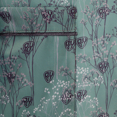 Пижама "Grass" green, унисекс, салатовый с рисунком, разм. one size