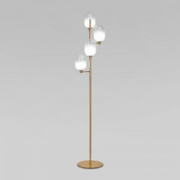 Eurosvet Торшер 4x40W G9 325х325х1660 мет. бел./латунь Loona 01161/4 a065617