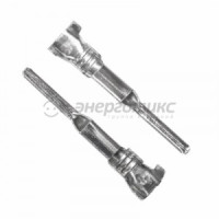 REXANT клемма плоская штекер 1.5 мм,0.5-1 мм, (РП-п 1.0-(1.5)) (100!) 08-0955