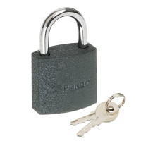 РОКОТ Замок навесной &quot;Серый металл&quot;, 20мм ( 2 ключа в комплекте!)