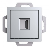 Systeme Electric AtlasDesign мех. роз. СУ 1 мест. HDMI, АЛЮМИНИЙ ATN000380