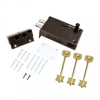 Сенат Замок накладной ЗНСЗ-53 3кл левый Соболь 591(10)