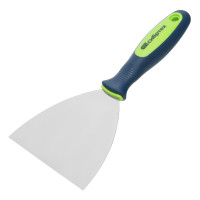Шпательная лопатка из нержавеющей стали, 120 мм, двухкомпонентная ручка Сибртех