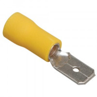 STEKKER Наконечник плоский изолир. (папа) РпИп 4-6мм2 Желтый LD401-60250 (уп.100шт) 39411