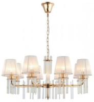 Rivoli люстра Lilith 1039-308 8хE27 40W французское золото, белый760х760х870 54948