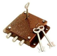 РостовНаДону ЗГС-95 левый Замок гаражный тяж (8)