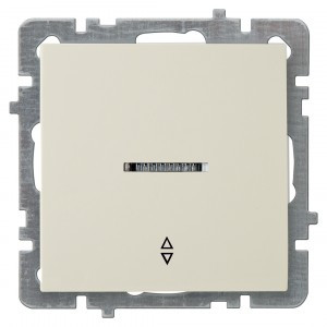 Nilson TOURAN-ALEGRA-THOR мех. выкл. СУ 1 кл. (инд.) (проходной)  крем. 24120408