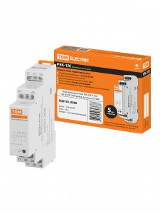 TDM реле РЭК-1М/3 16А 12В АС/DC (DIN-рейка, 3р-контакт) SQ0701-0086