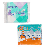 Прокладки гигиенические Mis классик софт, 4 капли, п/э, 10 шт