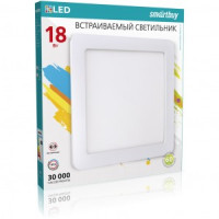 Встраиваемый (LED) светильник DL Smartbuy Square-18w/6500K/IP20 (SBL-DLSq-18-65K)/30